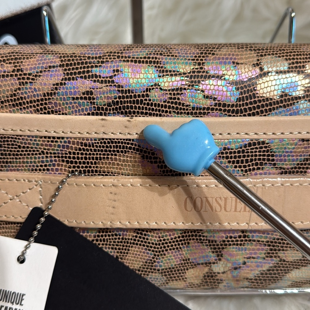 Consuela IRIS STEPPED OUT clutch NWT - Picture 6 of 17